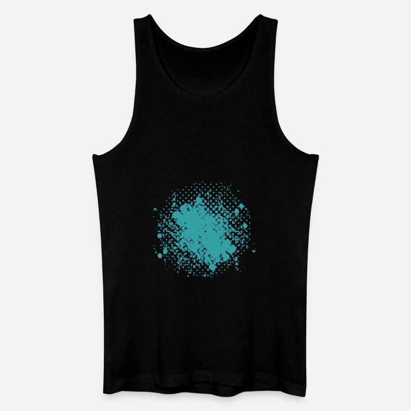 Vector background eu - Men’s Organic Tank Top - black