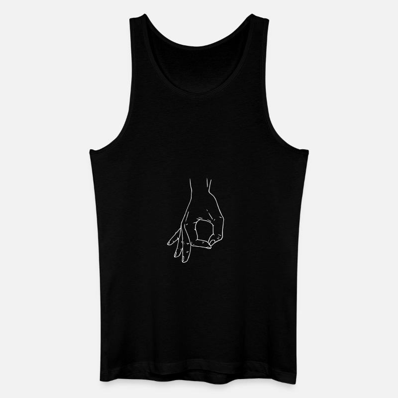 Reingeschaut 2 - Männer Bio Tank Top - Schwarz