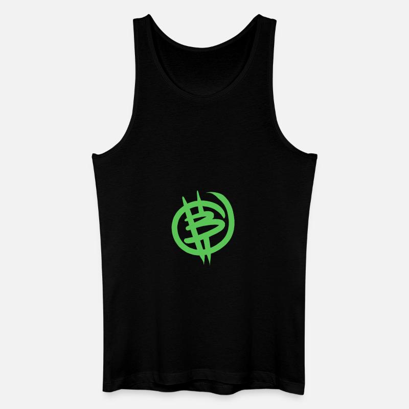 Bitcoin Cash - Männer Bio Tank Top - Schwarz
