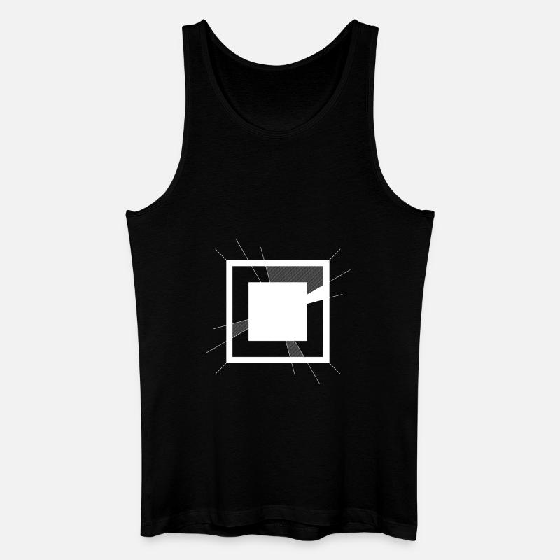 Abstract 2 - Männer Bio Tank Top - Schwarz