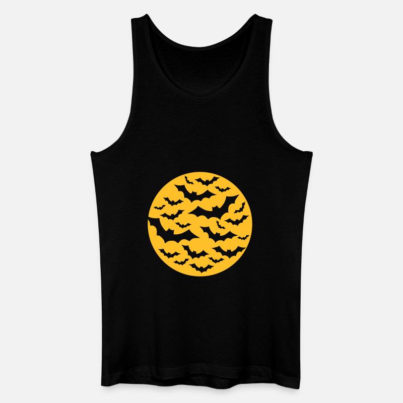 Fledermäuse - Männer Bio Tank Top - Schwarz