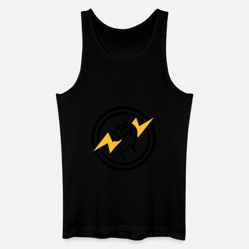 Flash - Men’s Organic Tank Top - black
