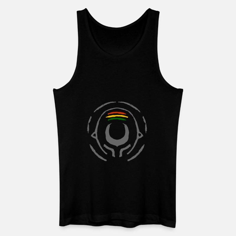 Jah soul - Männer Bio Tank Top - Schwarz