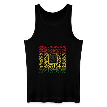 Reggae Code - Débardeur bio Homme - noir - Devant