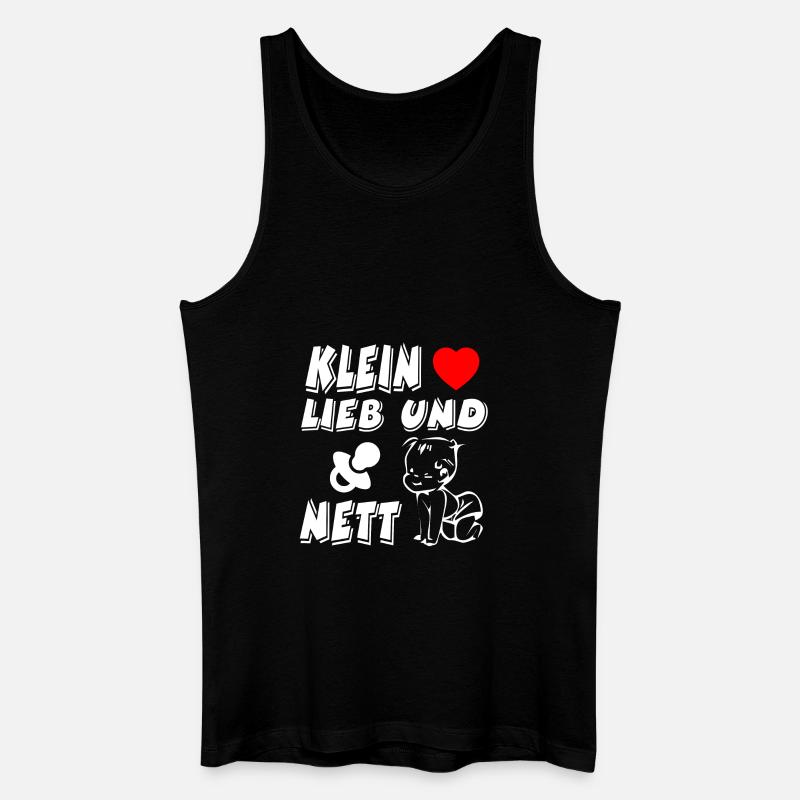 Baby - Männer Bio Tank Top - Schwarz