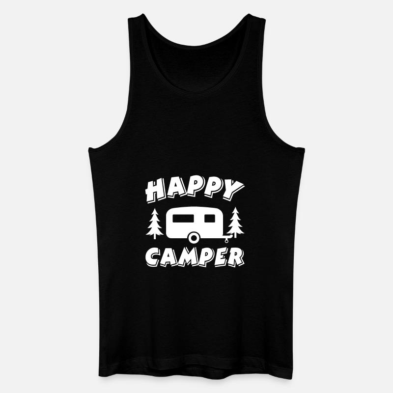 Camper - Männer Bio Tank Top - Schwarz