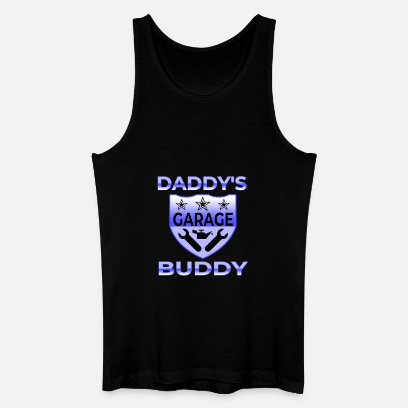 Garage - Männer Bio Tank Top - Schwarz