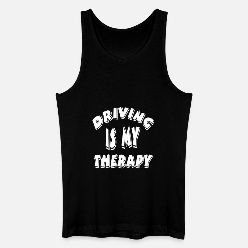 Auto - Männer Bio Tank Top - Schwarz