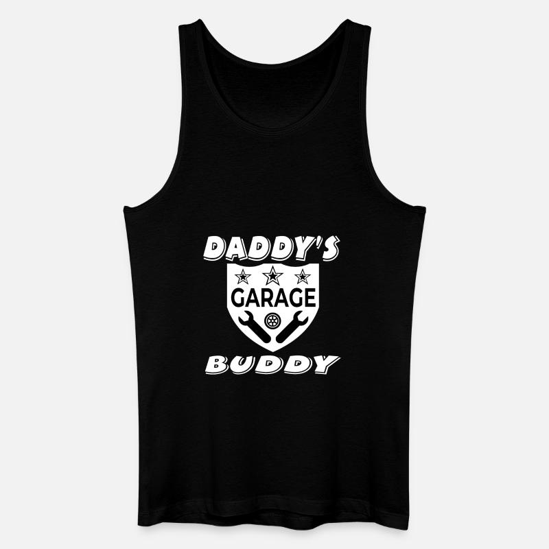 Garage - Männer Bio Tank Top - Schwarz
