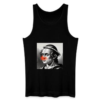 Antike Kunst modernisiert - Männer Bio Tank Top - Schwarz - Vorne