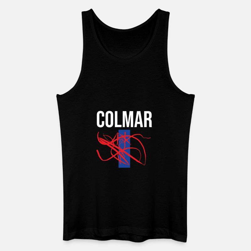 Colmar Créativité Souvenir Colmar - Débardeur bio Homme - noir