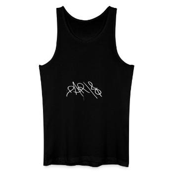 Cadeau pour enfants Paris - Débardeur bio Homme - noir - Devant