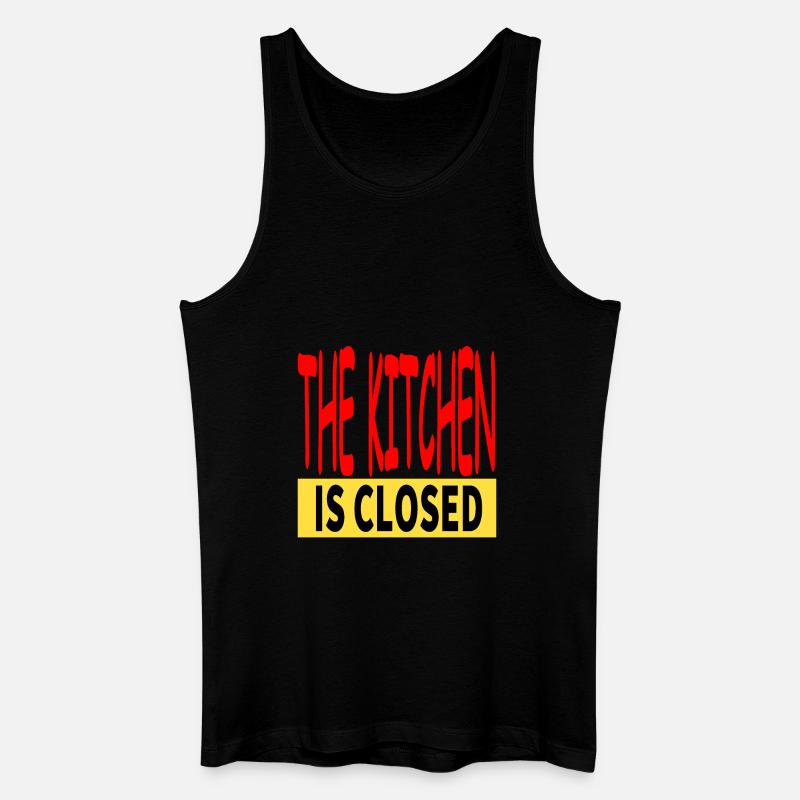 Küche - Männer Bio Tank Top - Schwarz