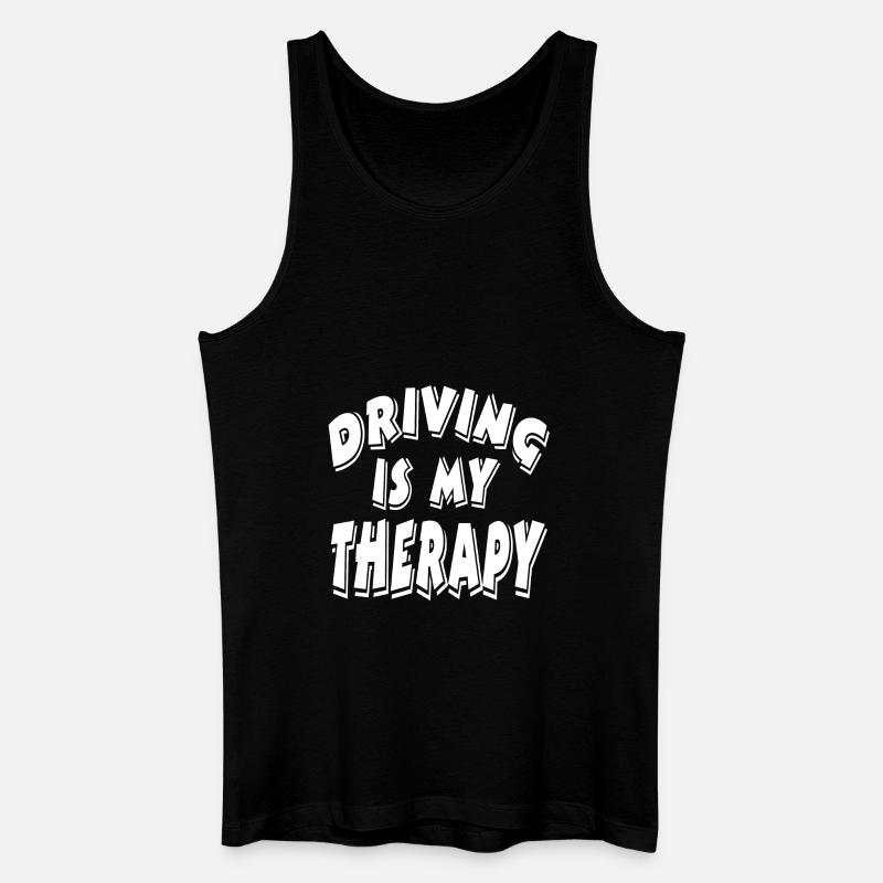 Car - Men’s Organic Tank Top - black