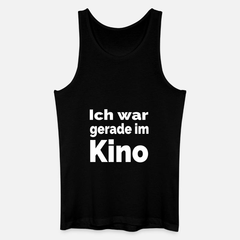 Kino - Männer Bio Tank Top - Schwarz