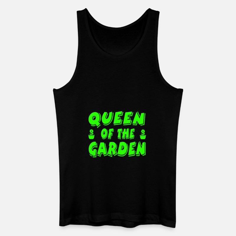Garten - Männer Bio Tank Top - Schwarz