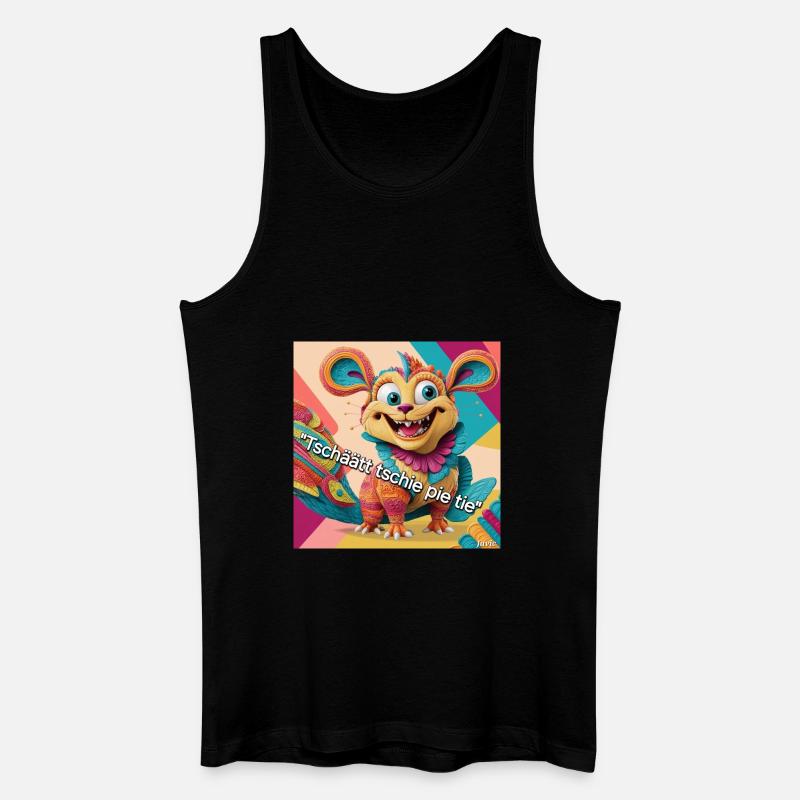 ChatGPT - Männer Bio Tank Top - Schwarz