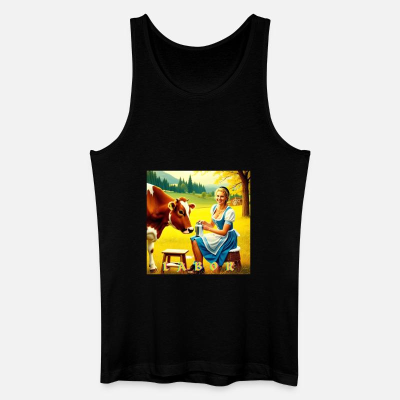 LABOR BAVARIA - Männer Bio Tank Top - Schwarz