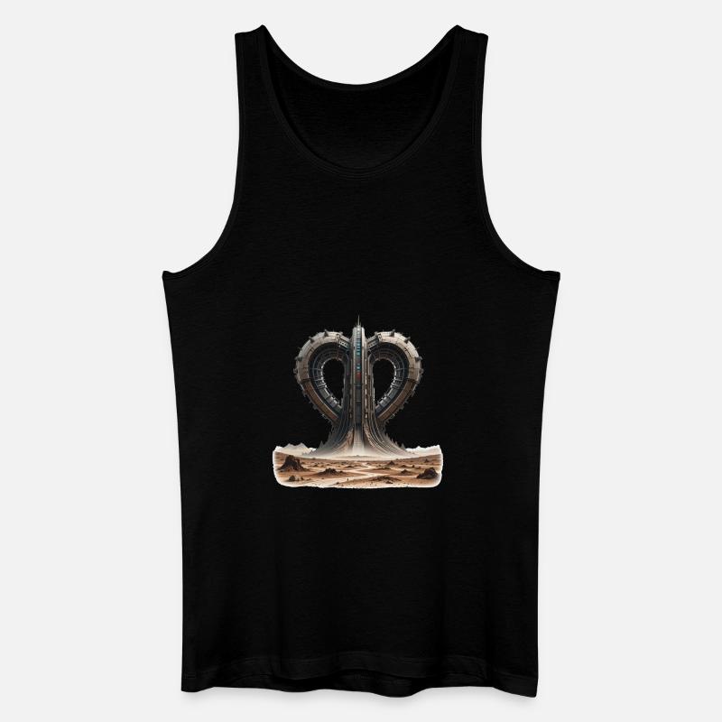Stahlherz 634695 - Männer Bio Tank Top - Schwarz