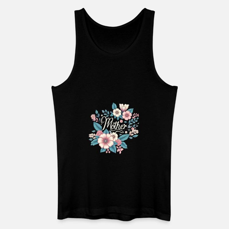 Mama - Männer Bio Tank Top - Schwarz