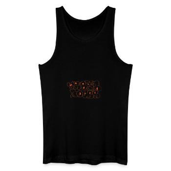 Krevettenliebhaberin Shrimps Love - Männer Bio Tank Top - Schwarz - Vorne
