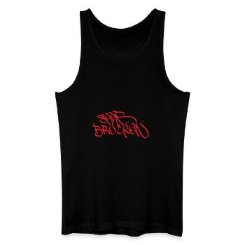 Hobbykoch aus Saarbrücken - Männer Bio Tank Top - Schwarz - Vorne