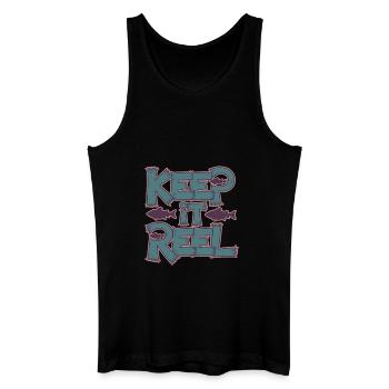 Keep It Reel - Men’s Organic Tank Top - black - Front