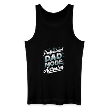 Mode papa professionnel : Activé - Débardeur bio Homme - noir - Devant