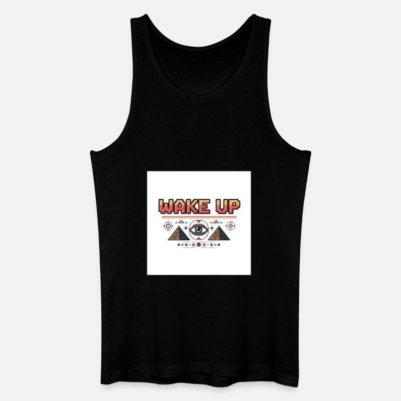 1751500996032 - Männer Bio Tank Top - Schwarz