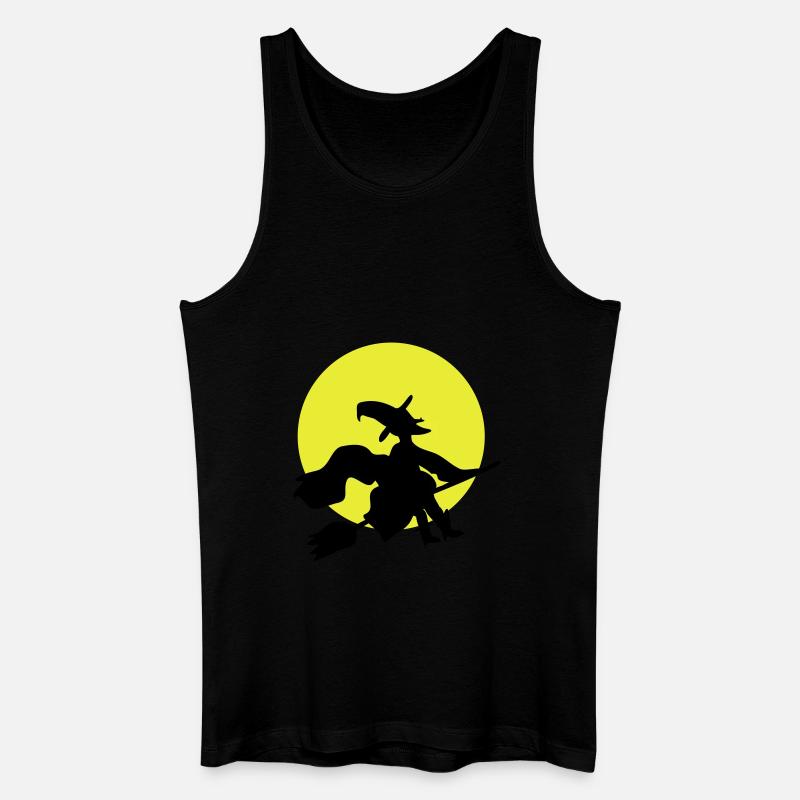 Hexe - Männer Bio Tank Top - Schwarz