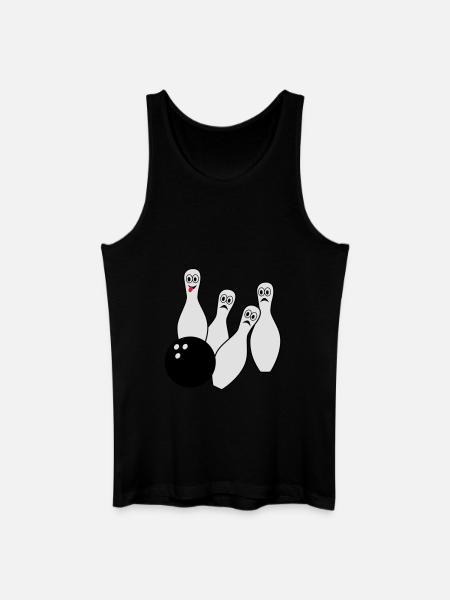 Bowling (super cheap!) - Men’s Organic Tank Top - black