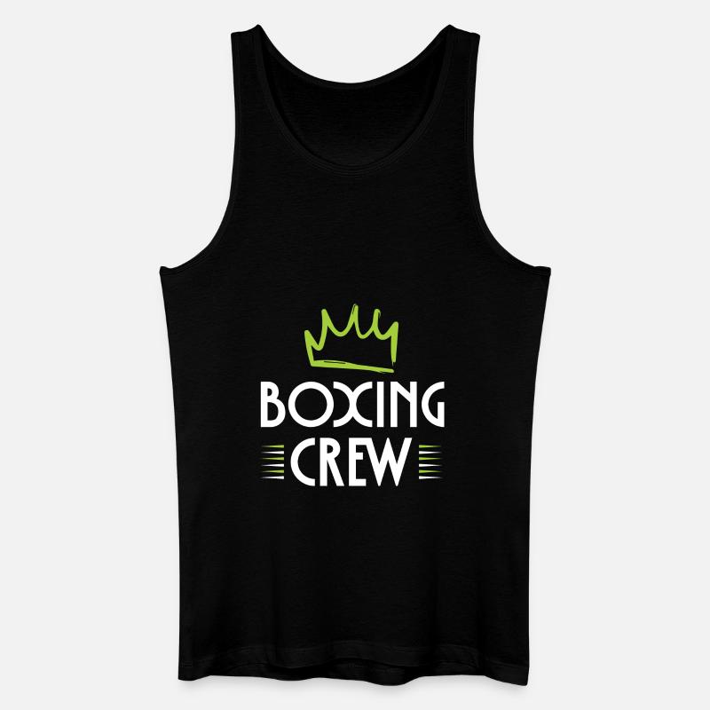 Boxing Crew - Männer Bio Tank Top - Schwarz