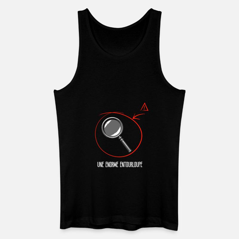 Ein riesiger Trick - Männer Bio Tank Top - Schwarz