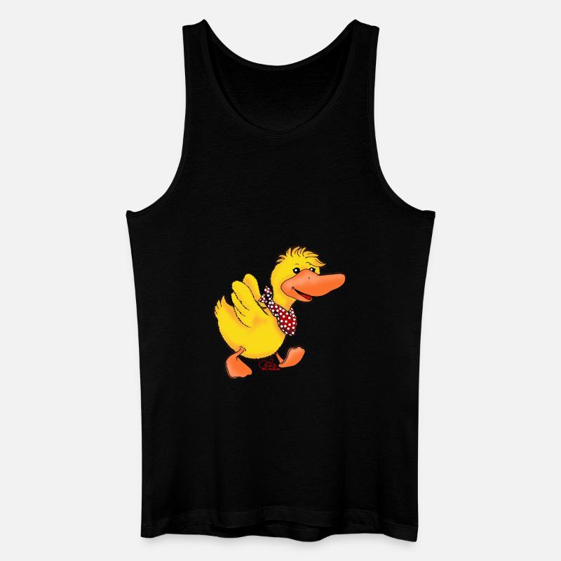 Lisa Schnattchen - Männer Bio Tank Top - Schwarz