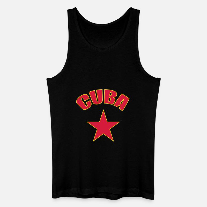 Cuba! - Männer Bio Tank Top - Schwarz