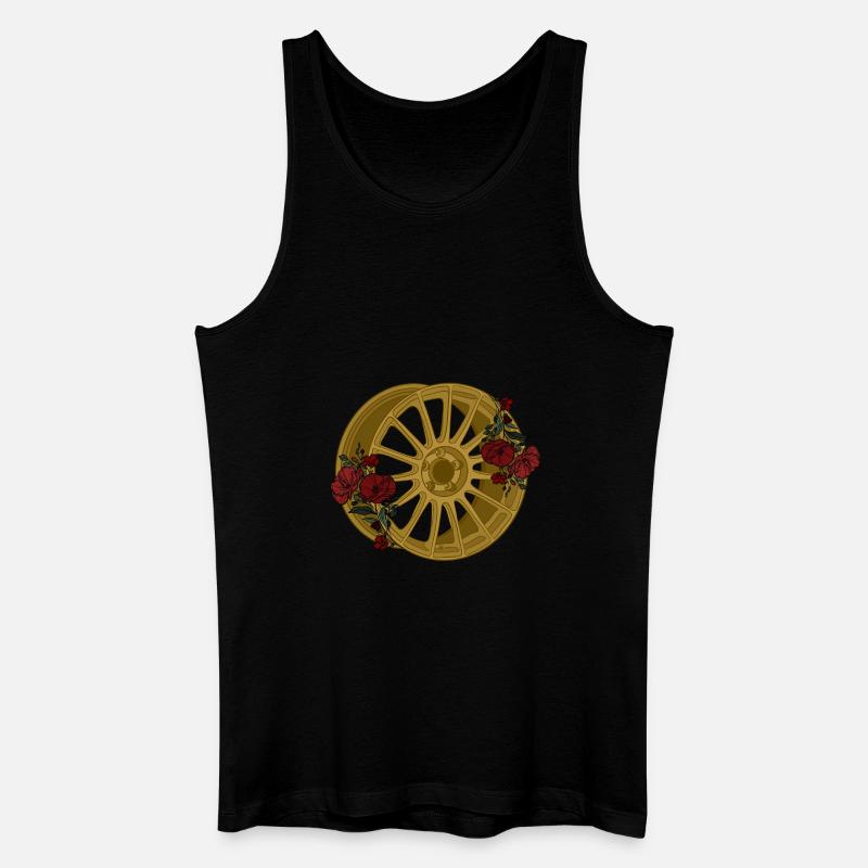 Felge - Männer Bio Tank Top - Schwarz