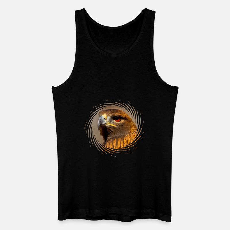 Adler 2017 - Männer Bio Tank Top - Schwarz