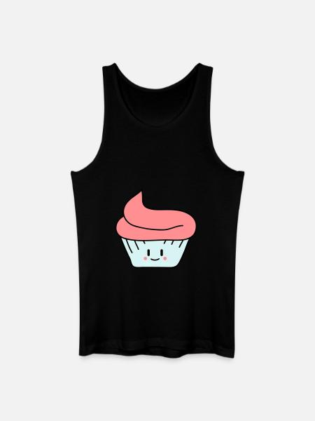 Cute Cupcake - Men’s Organic Tank Top - black