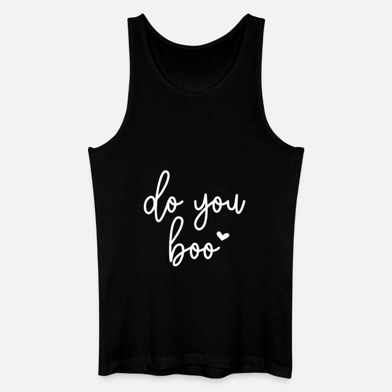 Buhst du - Männer Bio Tank Top - Schwarz