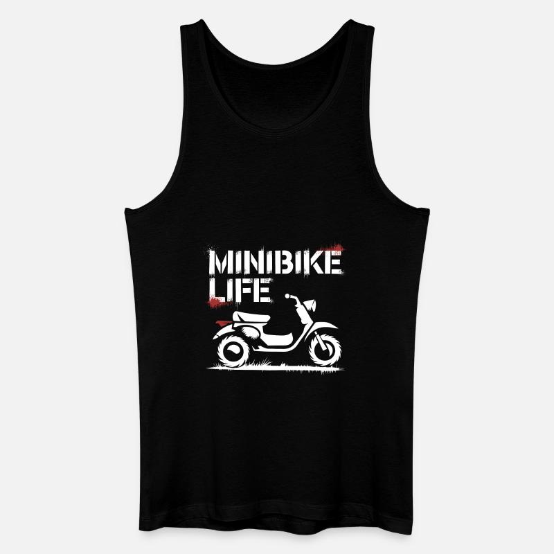 Fahrspaß mit Minibikes - Männer Bio Tank Top - Schwarz