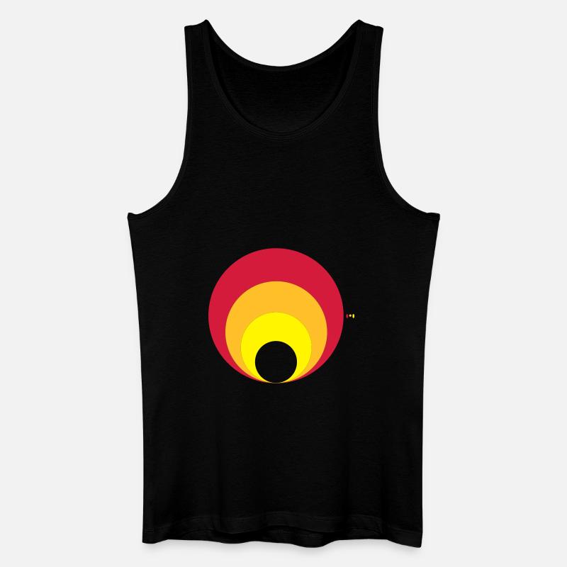 röhre - Männer Bio Tank Top - Schwarz