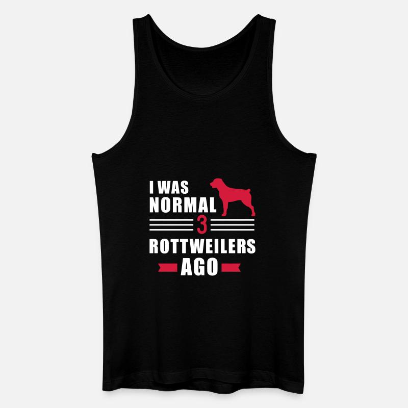 Rottweiler - Männer Bio Tank Top - Schwarz
