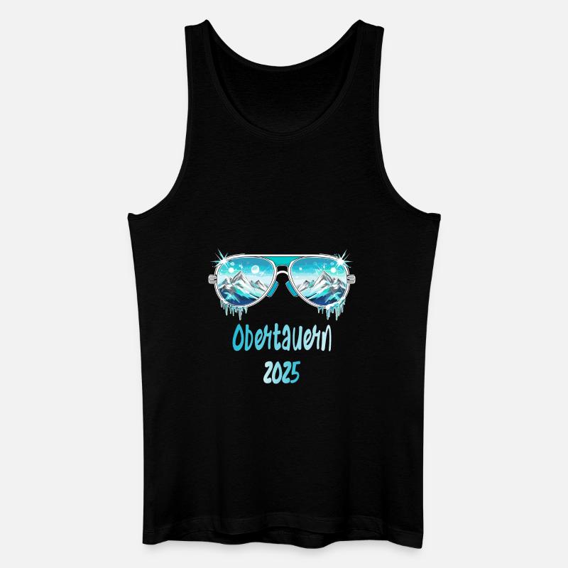 Obrtauern 2025 - Männer Bio Tank Top - Schwarz