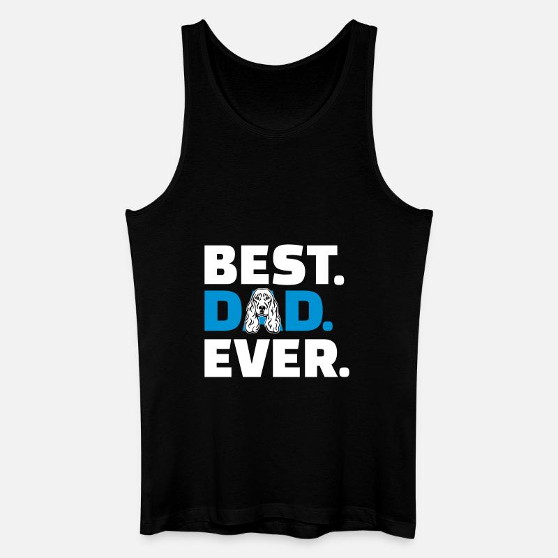 Cocker Spaniel - Männer Bio Tank Top - Schwarz