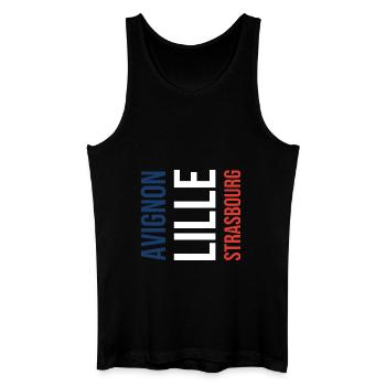 Geschenk für französisches Baby - Männer Bio Tank Top - Schwarz - Vorne