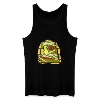 DEAD LANGUAGES - Men’s Organic Tank Top - black - Front