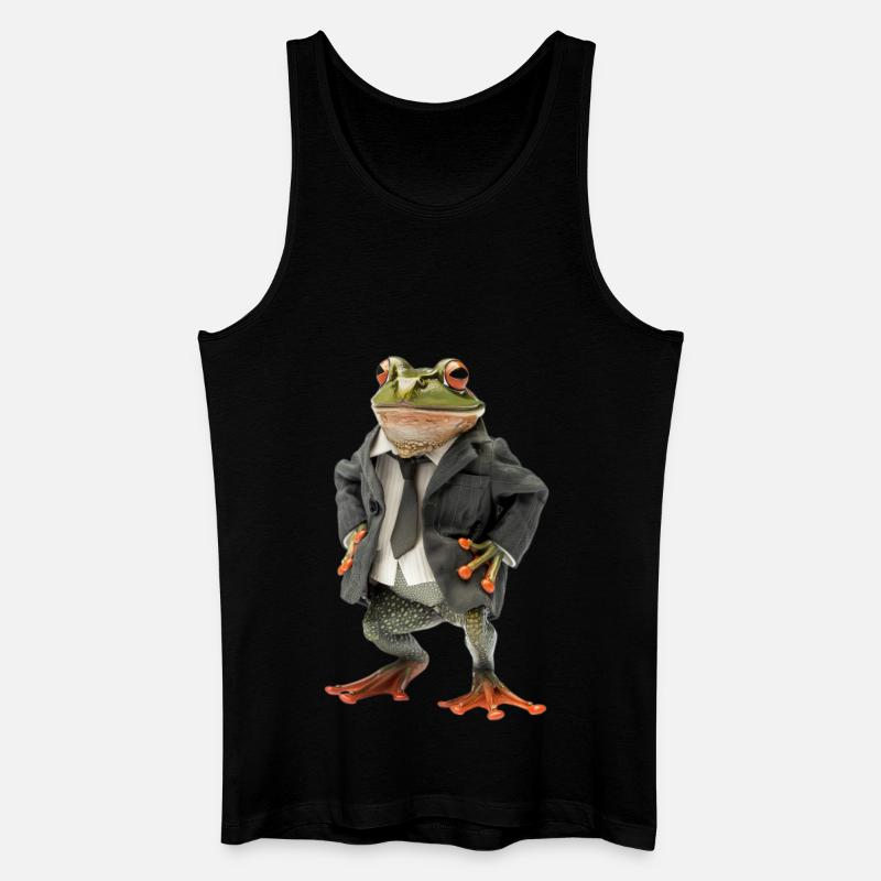 Frog - Men’s Organic Tank Top - black