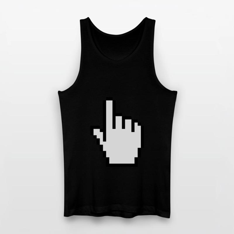 pointer / cursor Männer Bio Tank Top