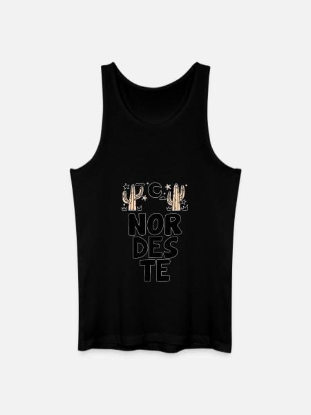 Brazilian Northeast - Men’s Organic Tank Top - black