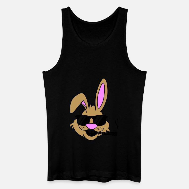 hase joint - Männer Bio Tank Top - Schwarz